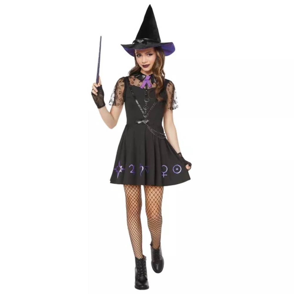 Spirit Halloween Girls Coven Academy‎ Costume Size Small (4-6)